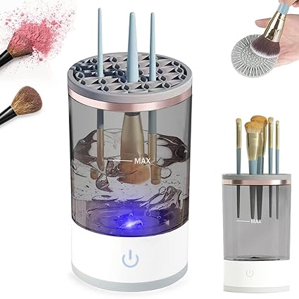 Automatic Makeup Brush Cleaner