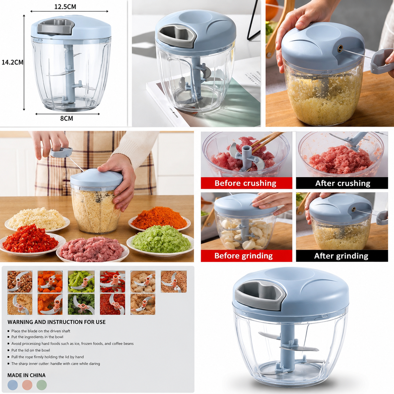 TwistCut Pro Manual Food Chopper