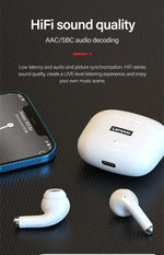 Lenovo Lp40 Wireless Bluetooth Earbuds