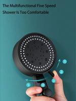 4 In 1 Multi-Functional High-Pressure Shower Head