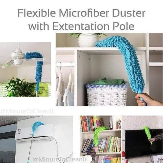Multipurpose long handle cleaning duster rod