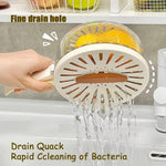 2 in 1 Multi-Functional Vegetable & Fruit Cleaning Basket | Folding Drainage & Storage Box
