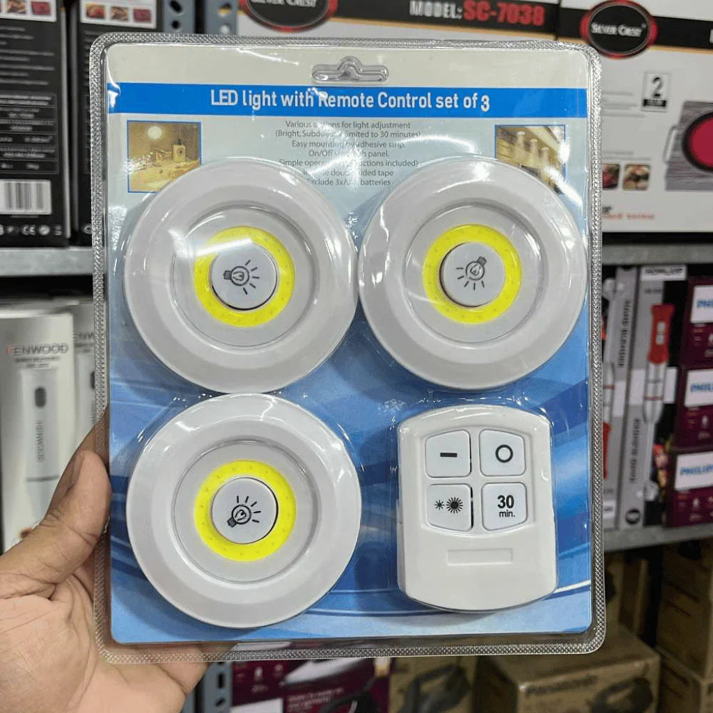 GlowTap LED Lights (Pack of 3)