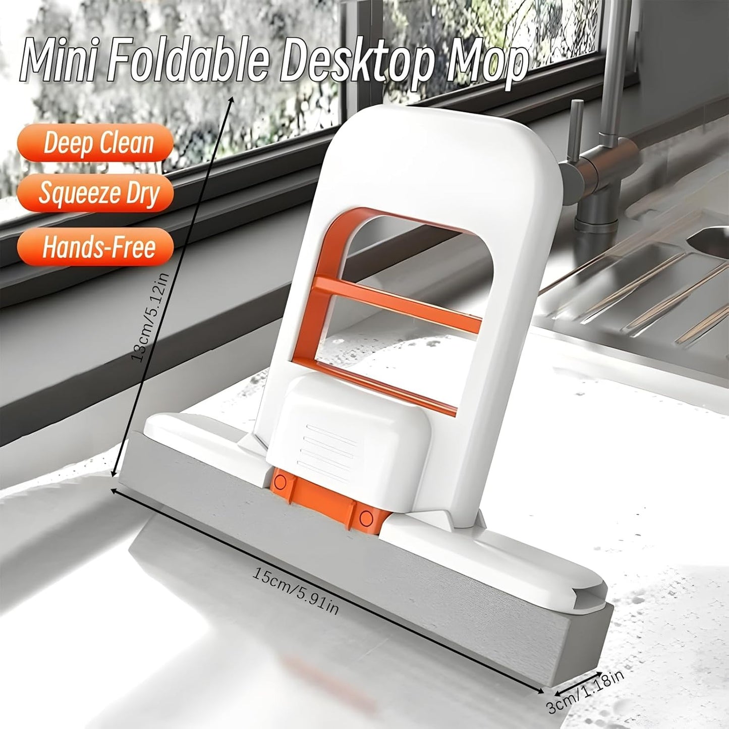 Portable Mini Cleaning Sponge Mop