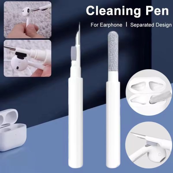 3 In 1 Cleaning Pen Tool Brush Kit For Mobile, Earphone, Earbuds & Airpods