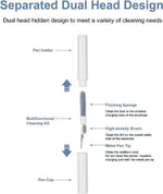 3 In 1 Cleaning Pen Tool Brush Kit For Mobile, Earphone, Earbuds & Airpods