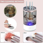Automatic Makeup Brush Cleaner