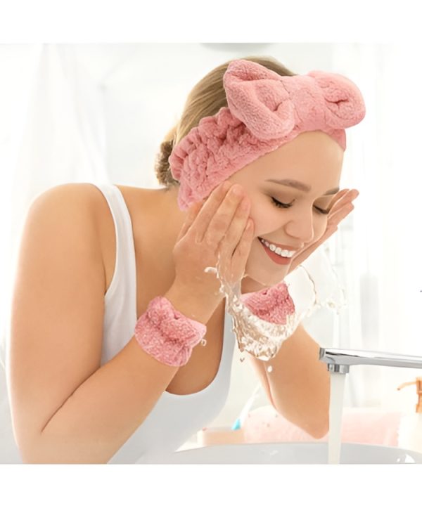 3 Pieces Set Wrist Strap &  Face band
