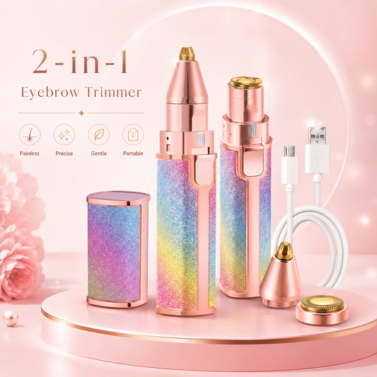 Flawless 2 In 1 Eyebrow Trimmer Multi (Rechargeable)