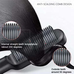 Electric 2-in-1 Professional Hair Straightener Comb Hair Brush