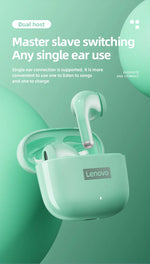Lenovo Lp40 Wireless Bluetooth Earbuds