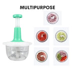 Manual Push Chopper Vegetable, Fruit  and Meat Cutting