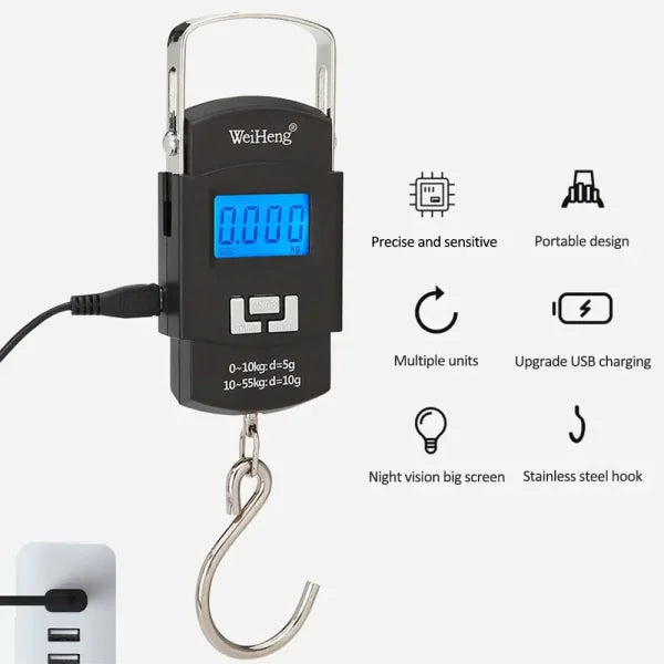 Digital Led Screen Hanging Scale