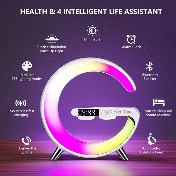G-Shape lamp,charger & bluetooth speaker