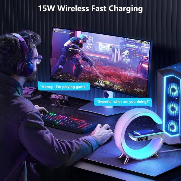 G-Shape lamp,charger & bluetooth speaker
