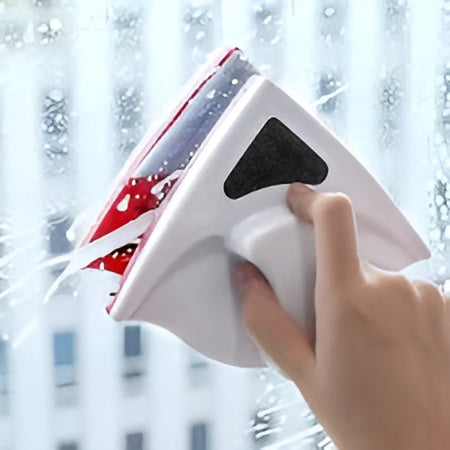 Triangle Double Sided Magnetic Glass Cleaning Brush